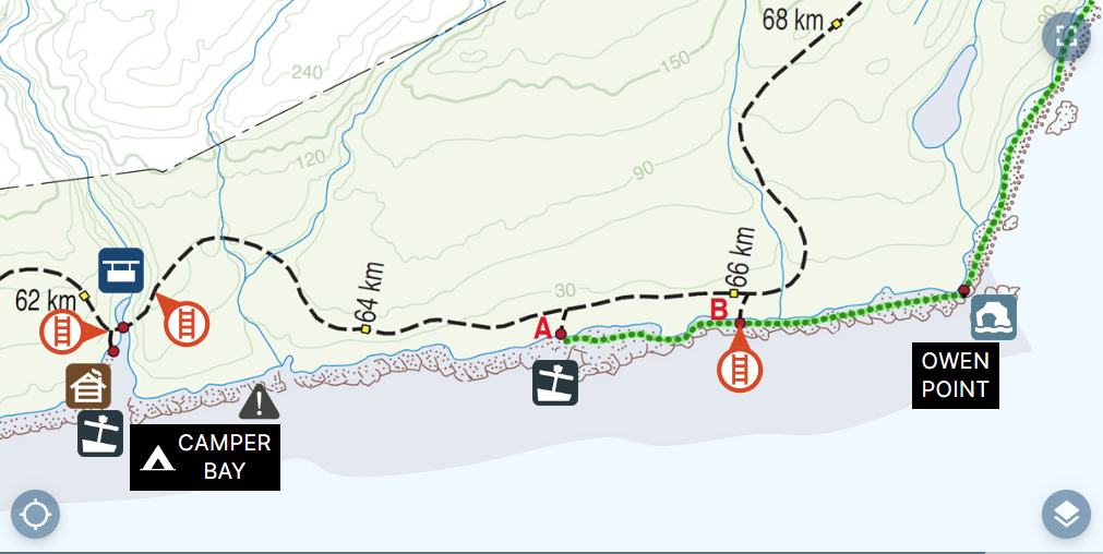 West Coast Trail Digital Map